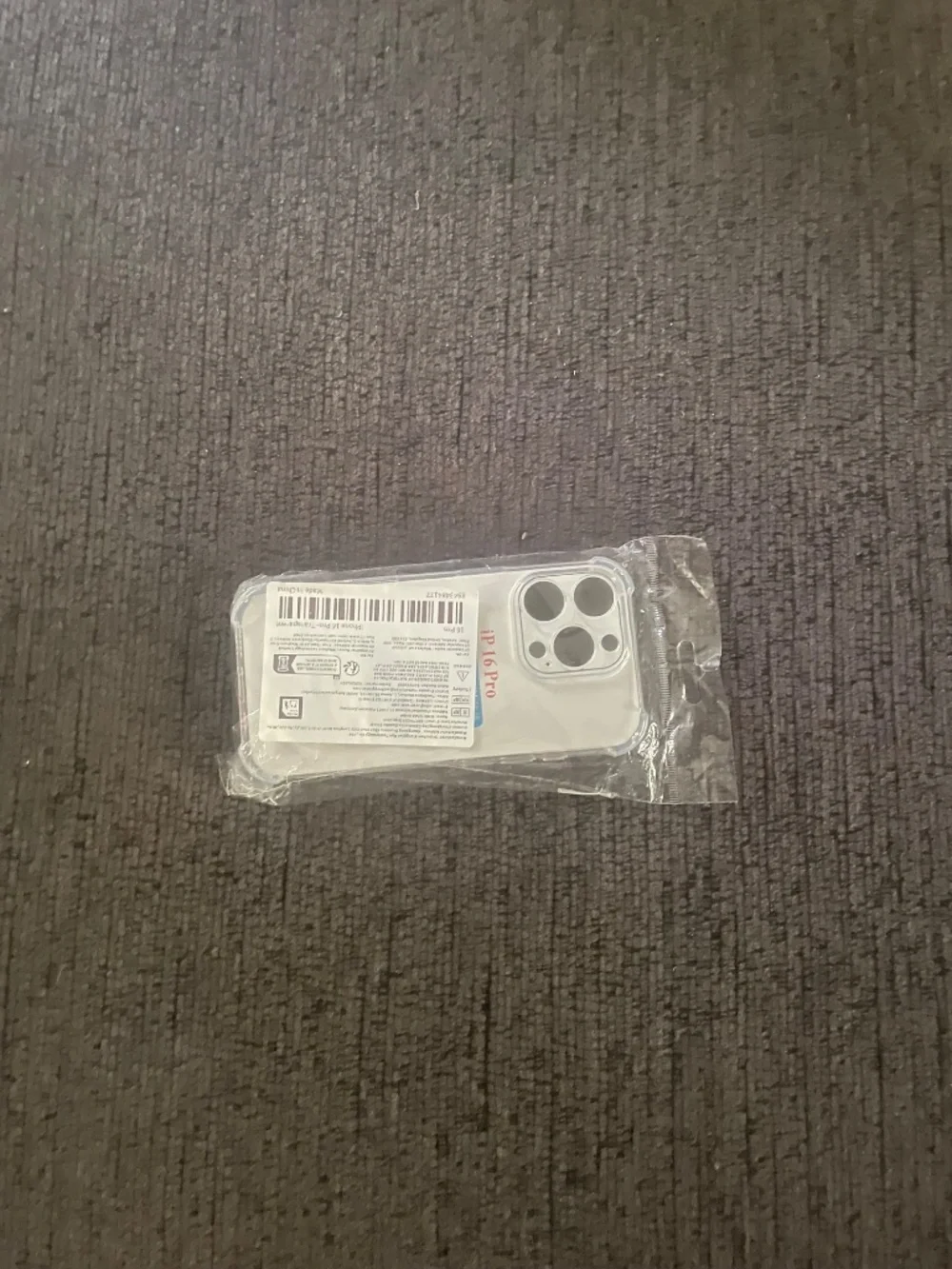 iPhone 16 Pro Clear Case - New Sealed Transparent Protective Cover